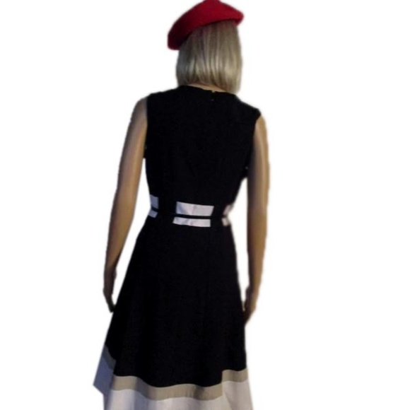 Calvin Klein Dress Black White and Beige S… - Picture 3 of 6